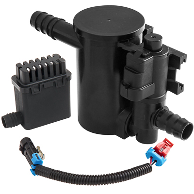 An EVAP system purge valve and solenoid