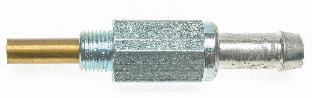 An automotive positive crankcase ventilation or PCV valve on a white background