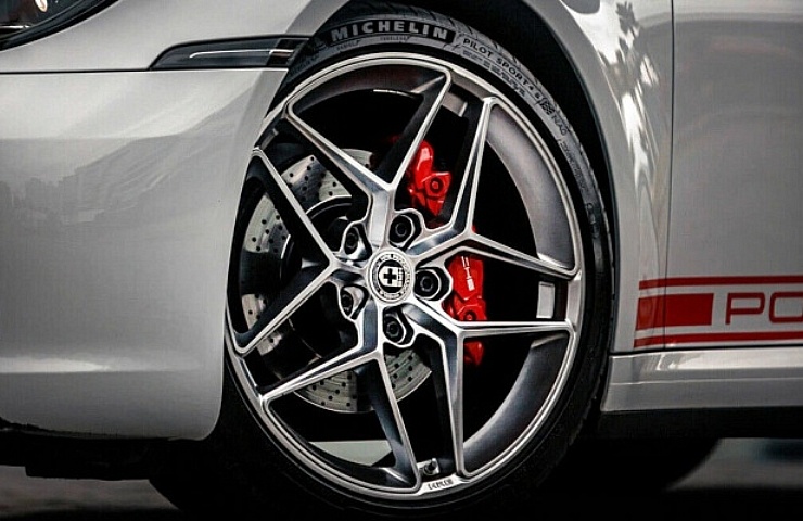 21-inch HRE FF11 Silver Forged concave rims