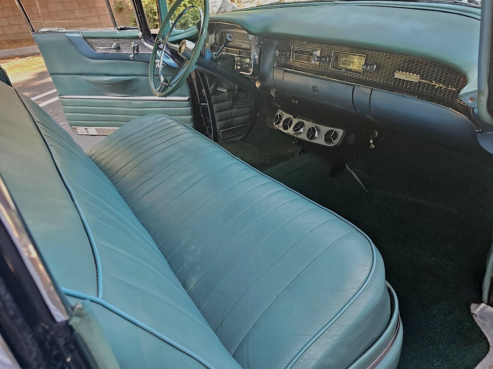 1956 Cadillac View Master Wagon - front seat - passenger side