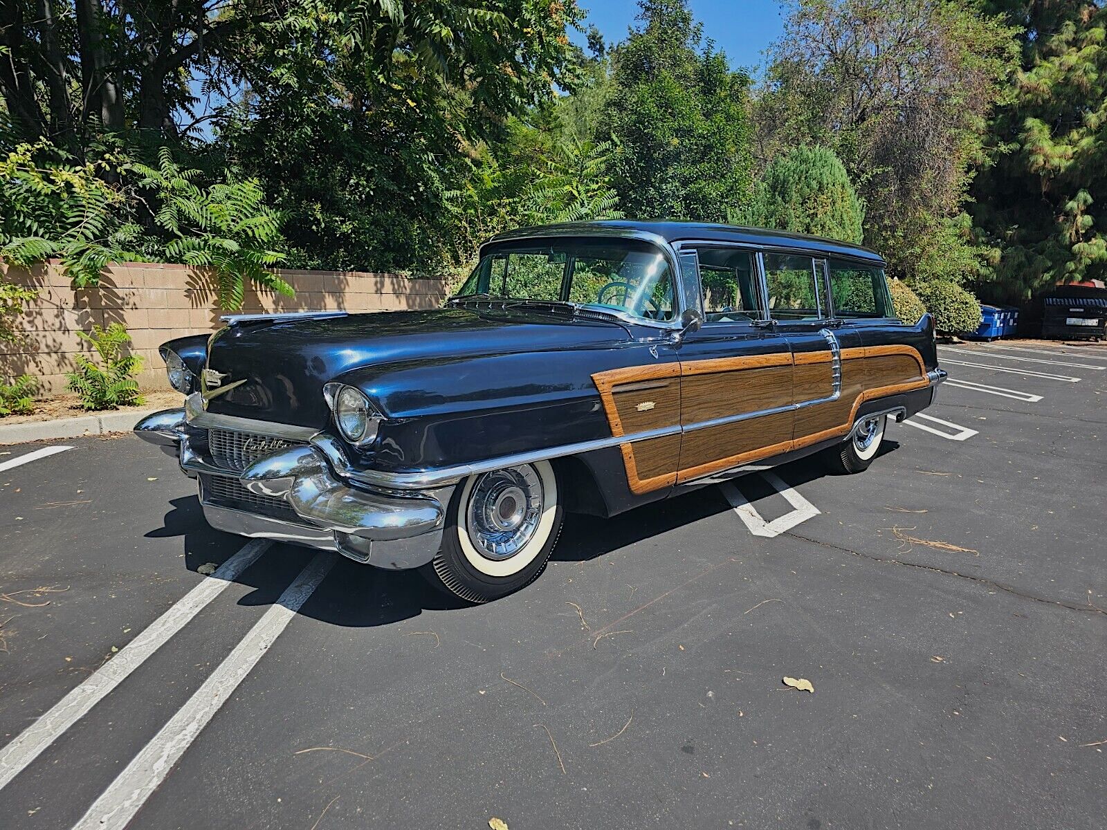 1956 Cadillac View Master Station Wagon - left front profile
