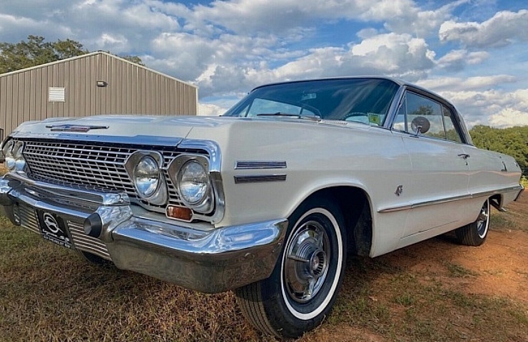 1963 Chevrolet Impala SS 409 left front profile - featured
