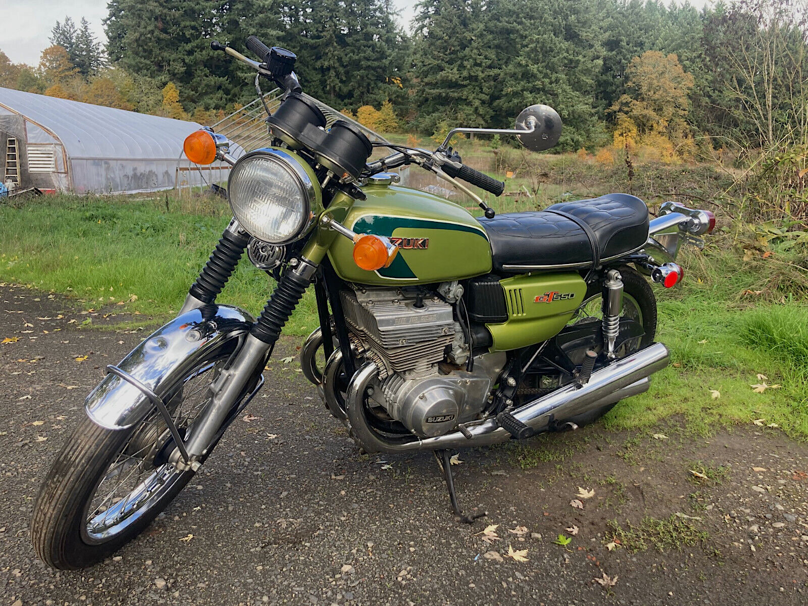 Suzuki 550 sales 2 stroke