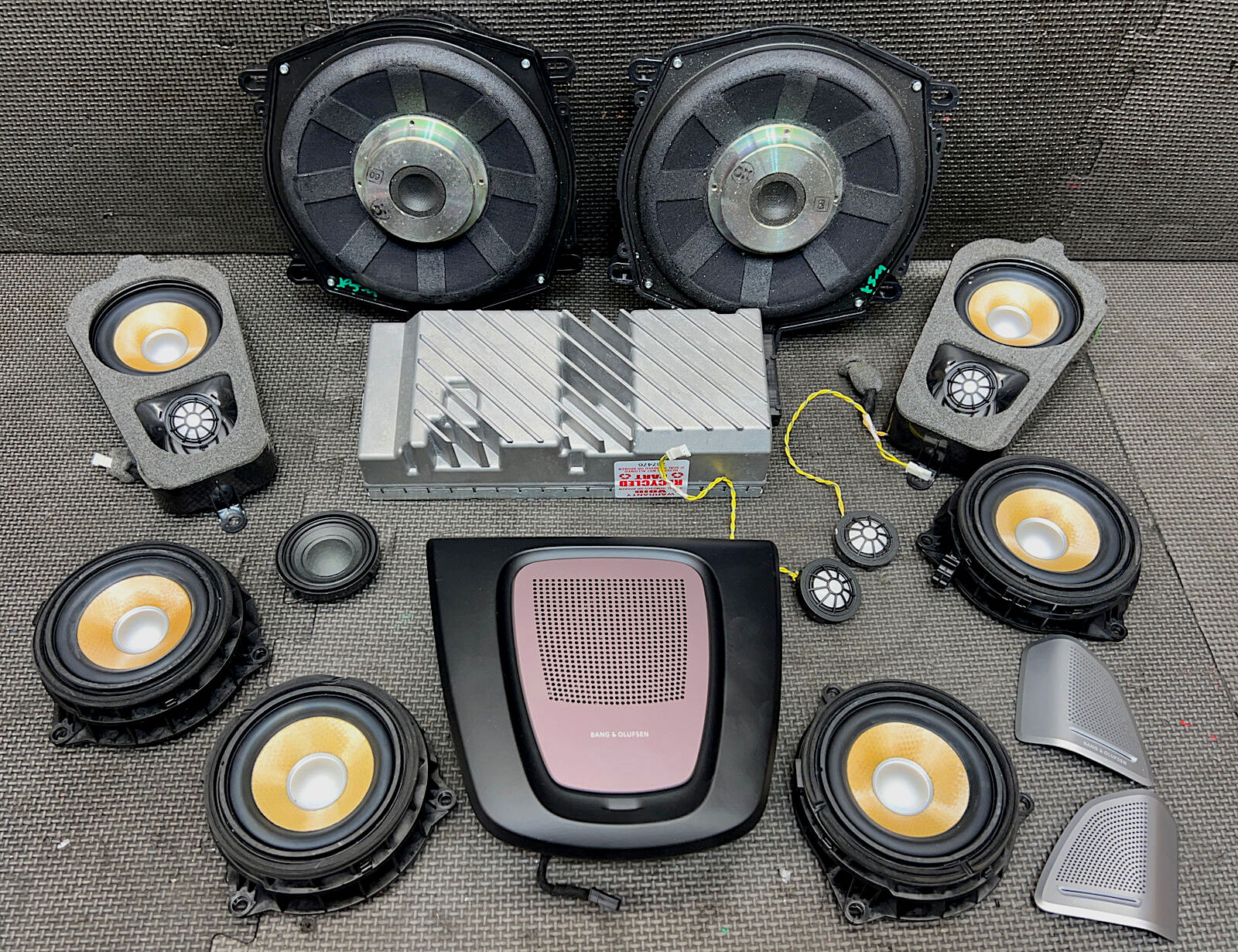 If the radio's not working properly, check the speaker connections.
