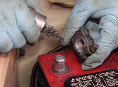 With a little effort, the terminals can be cleaned up and free of corrosion.
