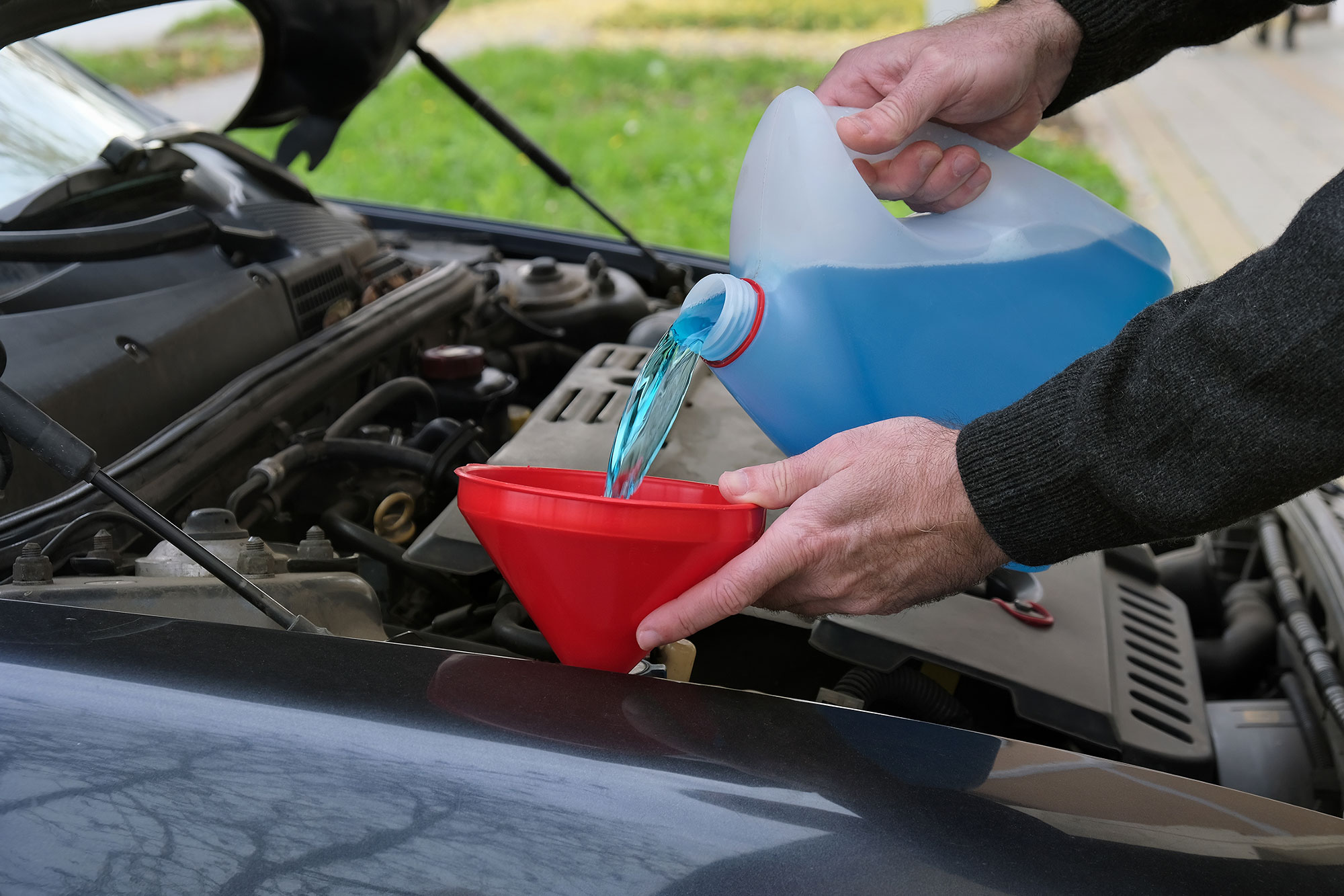 How Often Should You Refill the Windshield Washer Fluid in a Car?