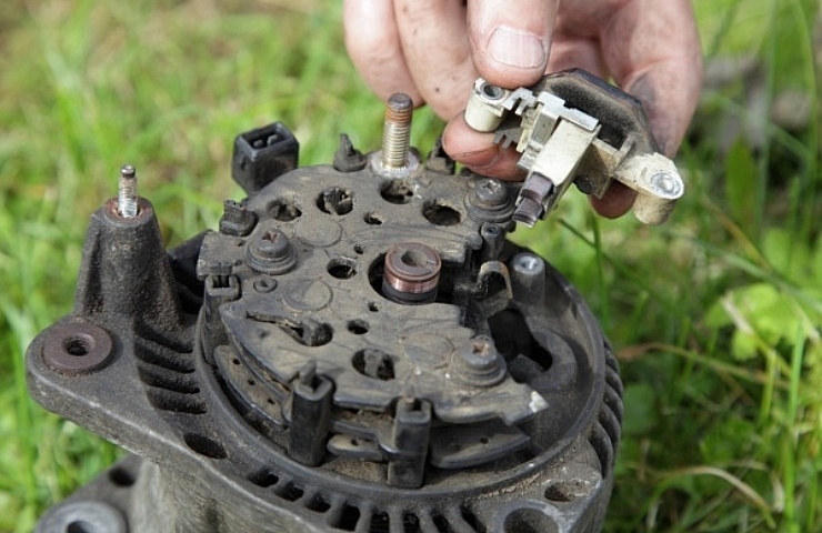 Relay voltage regulator replacement