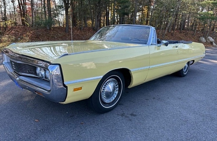 1969 Chrysler Newport Convertible - left front profile - featured
