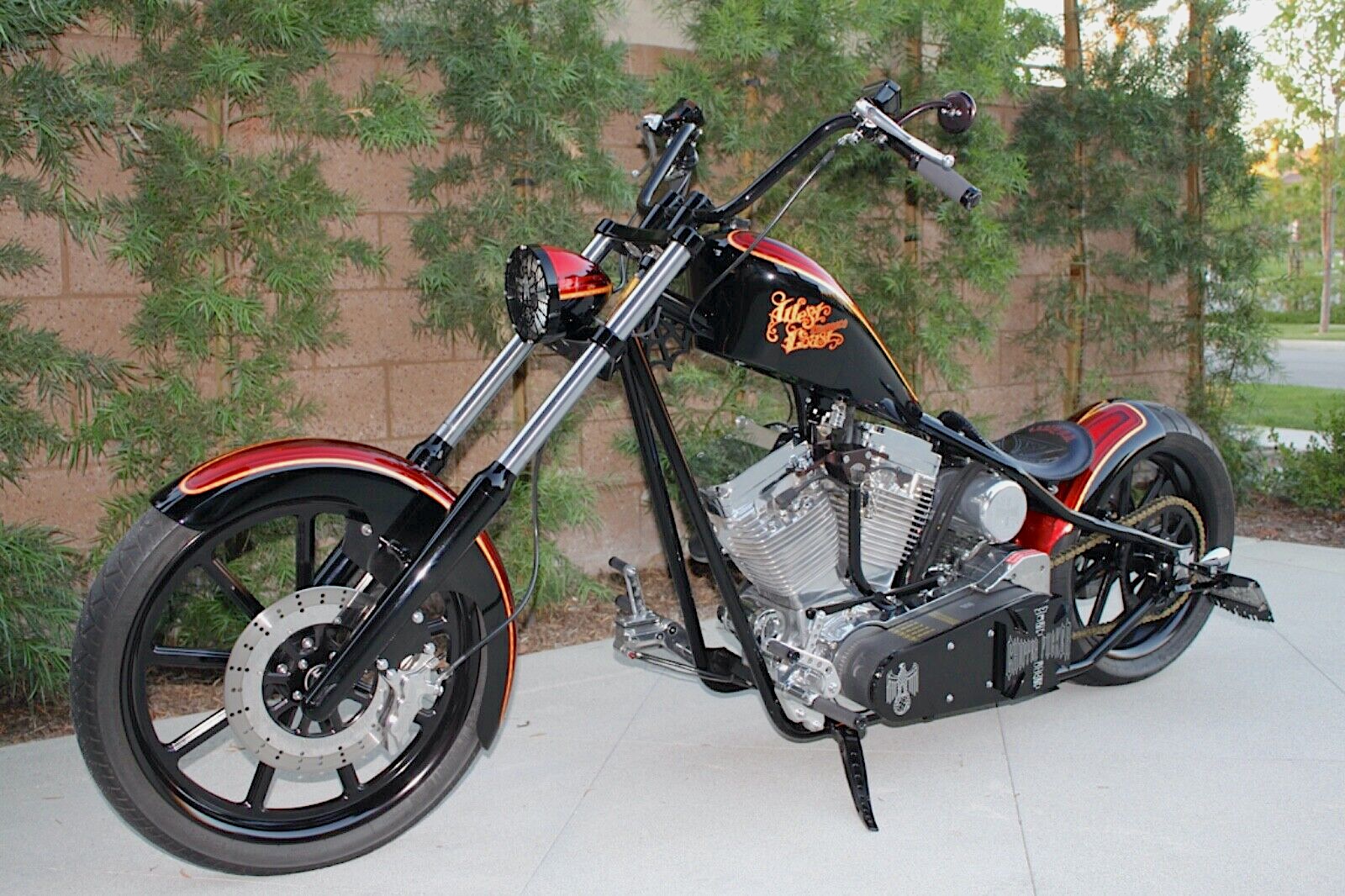 A Custom West Coast Chopper Built for Style -  Motors Blog