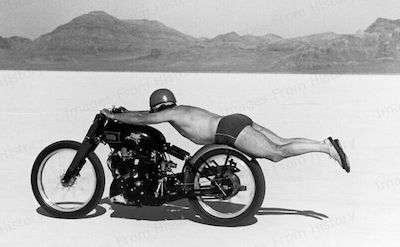 Rollie Free - Bonneville Salt Flats