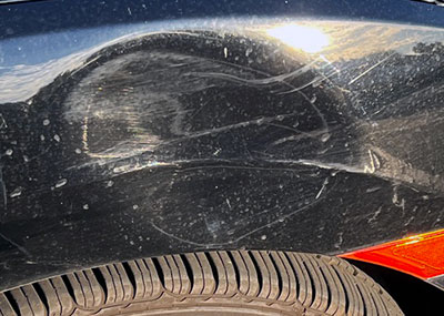 Car dent
