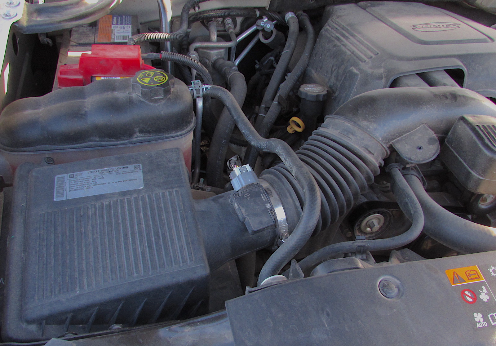 2013 Chevrolet Suburban OEM intake.