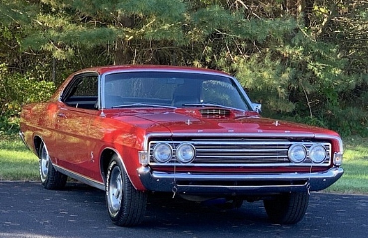 1969 Ford Torino Cobra - right front profile - featured