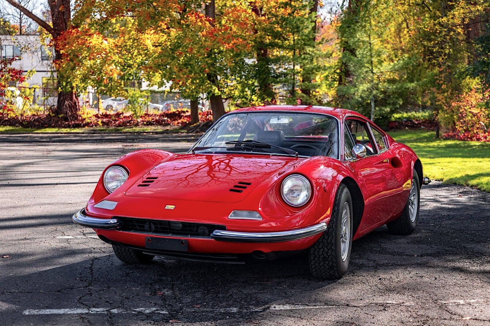 1970 Ferrari Dino 246 GT - left front profile - featured