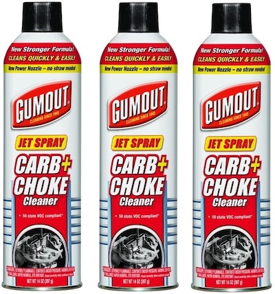 Gumout carb and choke cleaner