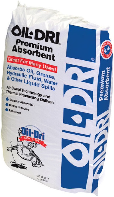 Oil-Dri premium absorbent