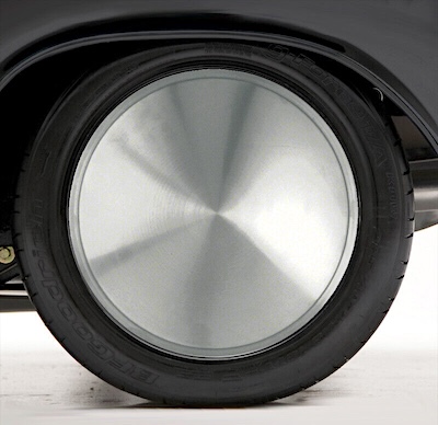Moon disk hubcap