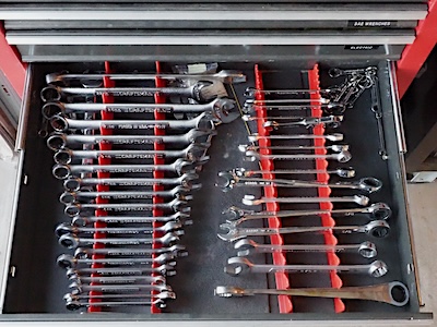Wrench organizer