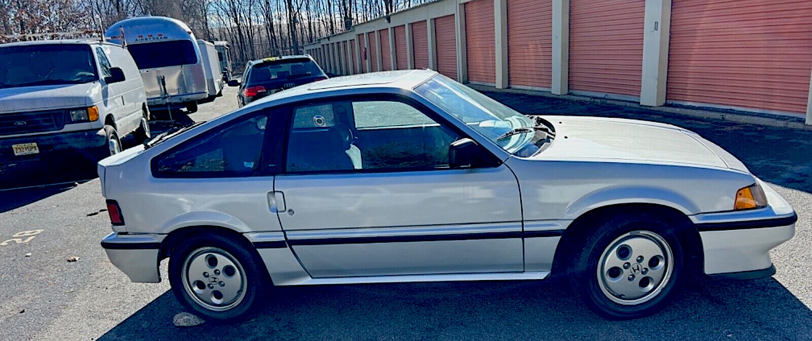 1987 Honda CRX Si - right side