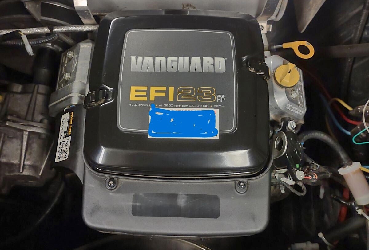 23 horsepower Briggs and Stratton engine