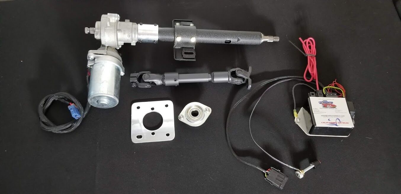 Datsun Z electric power steering conversion