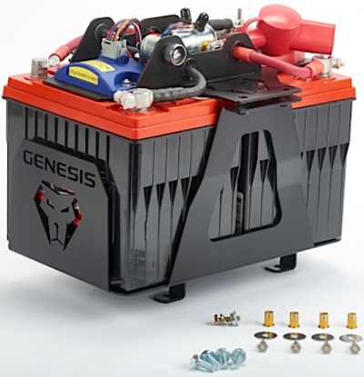 Genesis Offroad Dual Battery Kit 200A Isolator / Monitor for 2007-2020 Toyota Tundra