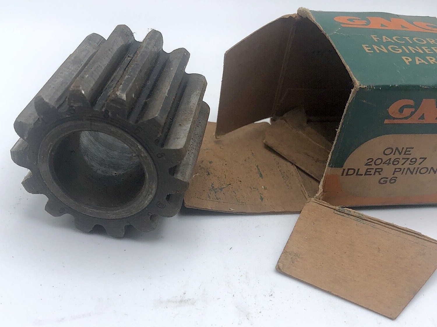 New old stock (NOS) pinion gear