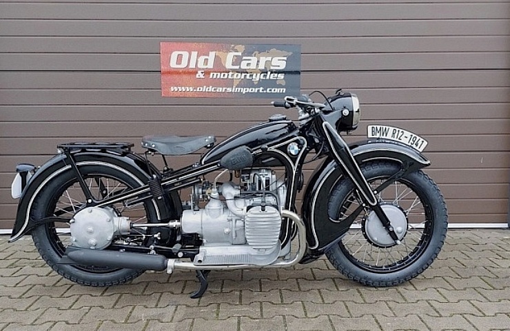 1941 BMW R12 - right side - featured