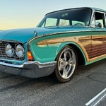 A 1960 Ford Country Squire Surf Wagon