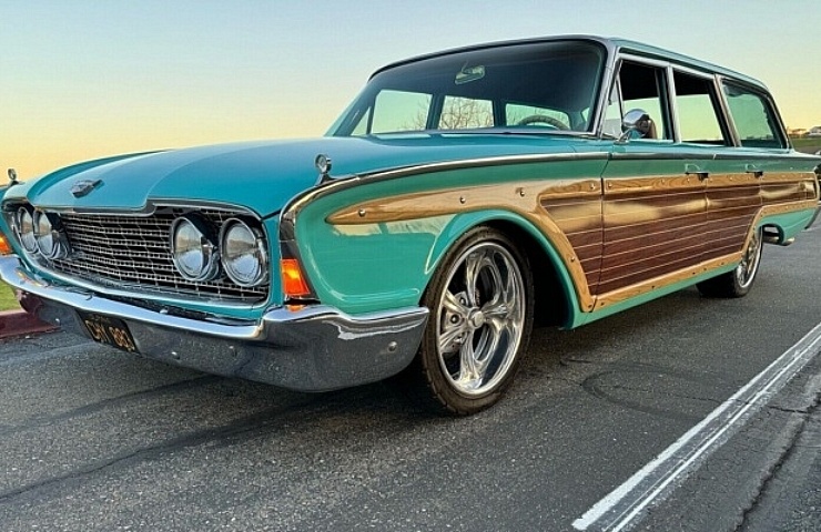 1960 Ford Country Squire - left front profile - featured