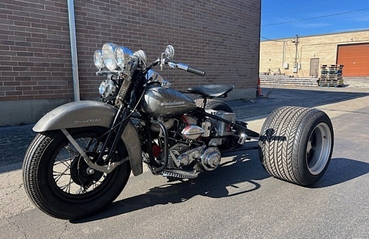 1973 Harley Davidson Servicar - left front profile