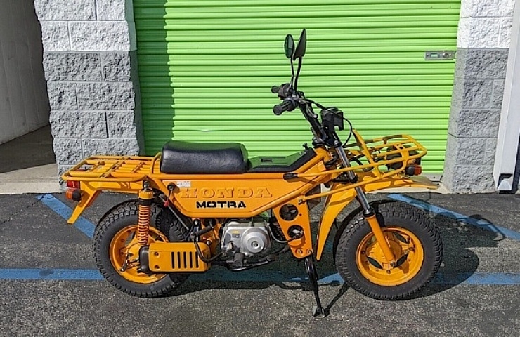 1982 Honda CT50 Motra - right side