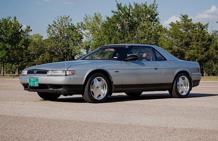 1991 Eunos Mazda Cosmo - left front profile - featured