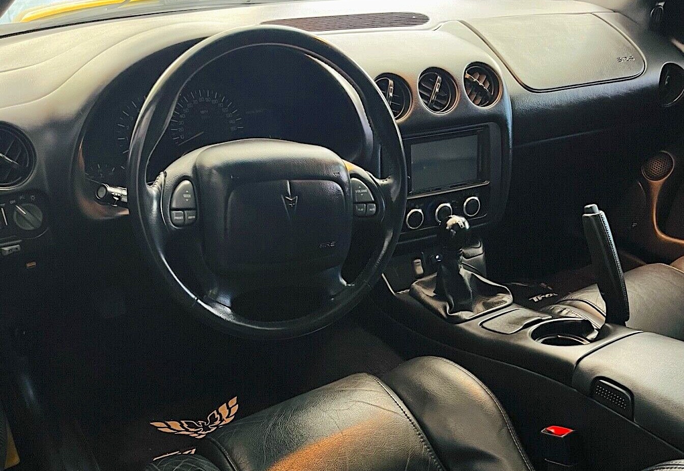 2002 Pontiac Firebird Trans Am WS6 - steering wheel