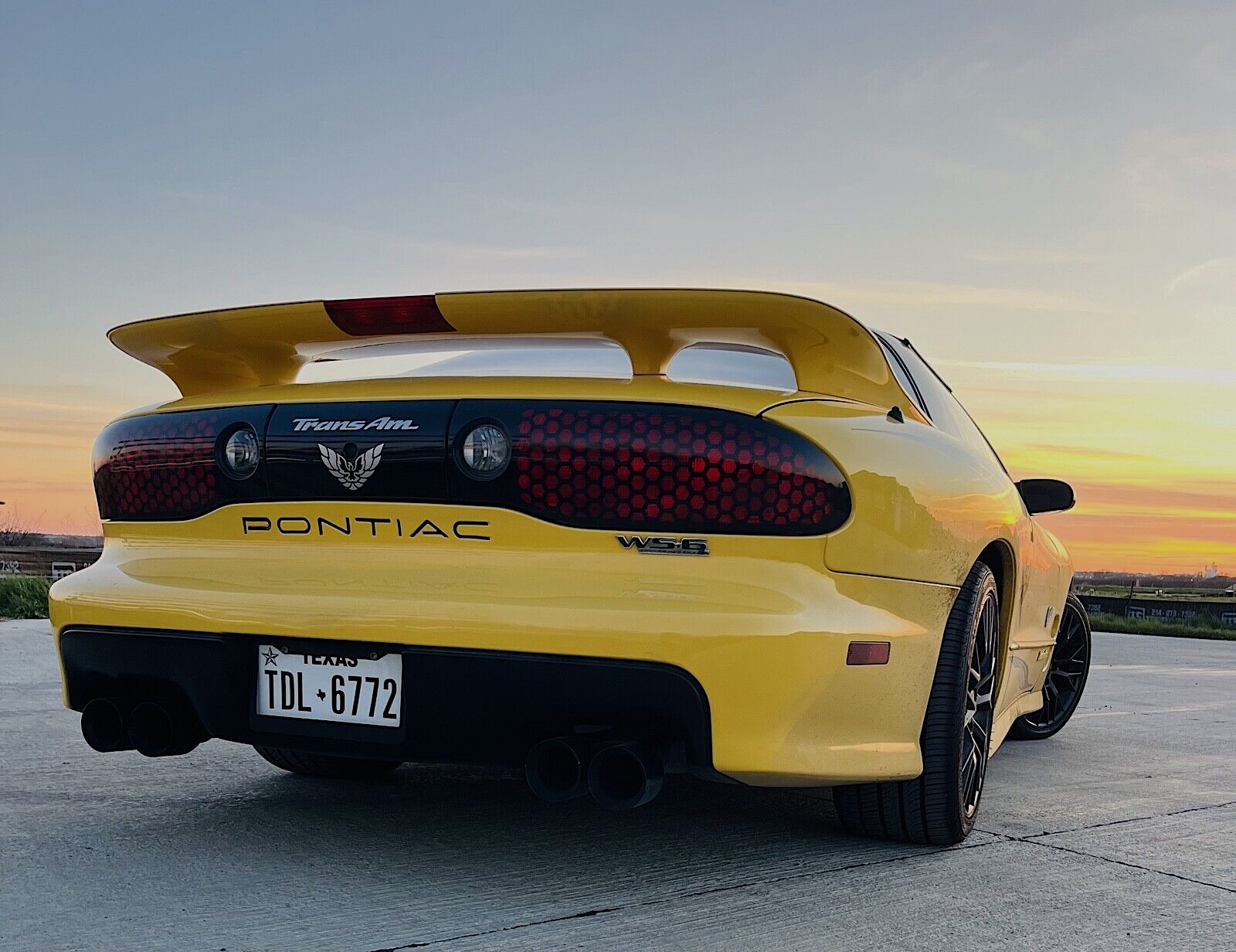 2002 Pontiac Firebird Trans-Am WS6 - right rear profile