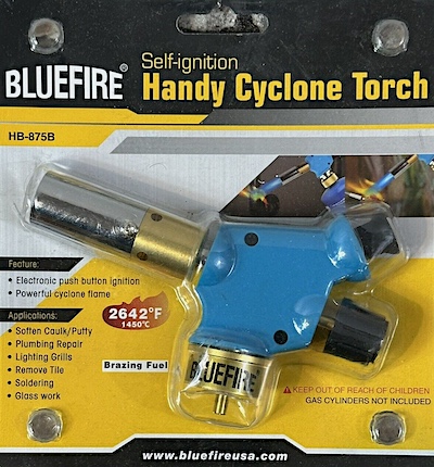 Bluefire torch head