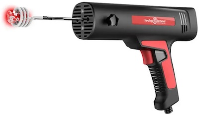 Heat gun bolt remover