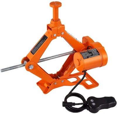 Electric scissor for lifting cars with ease