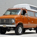 A Throwback 1973 Chevrolet 4×4 Camper Van