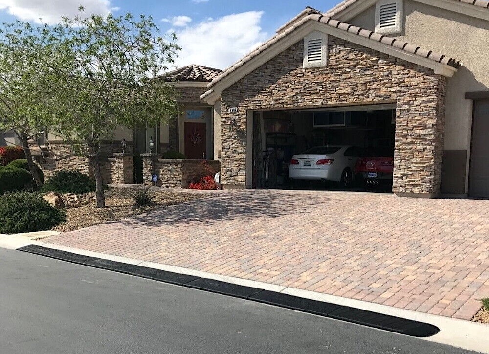 Bridjit with paver driveway