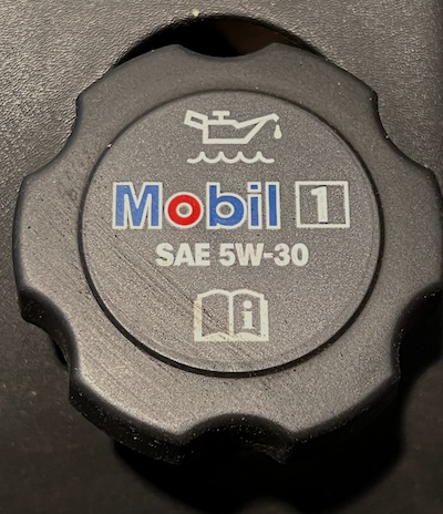 Chevrolet Corvette oil cap