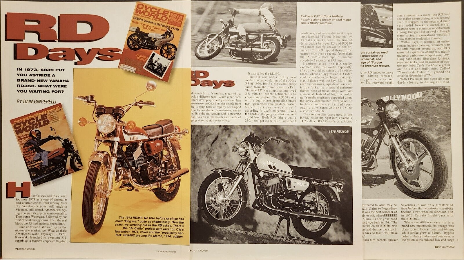 Cycle World magazine article