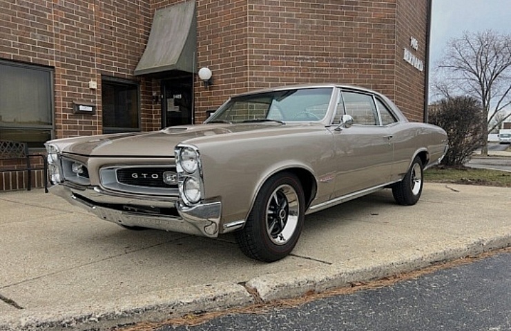 1966 Pontiac GTO - left front profile - featured