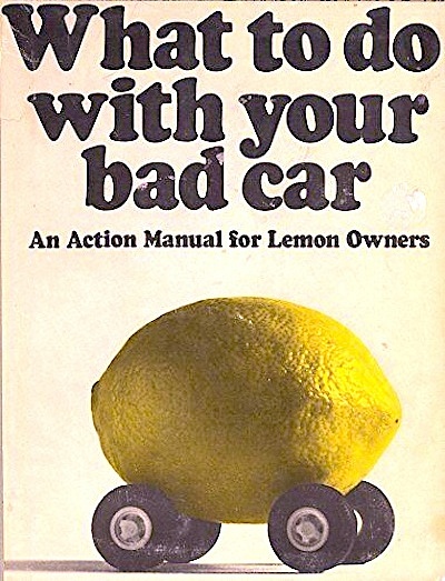 What to do with your bad car