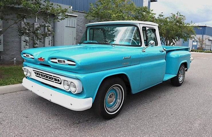 1961 Chevrolet C10 Apache - left front profile