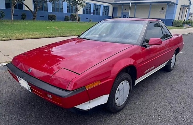 1985 Subaru XT Turbo GL-10 - left front profile - profile