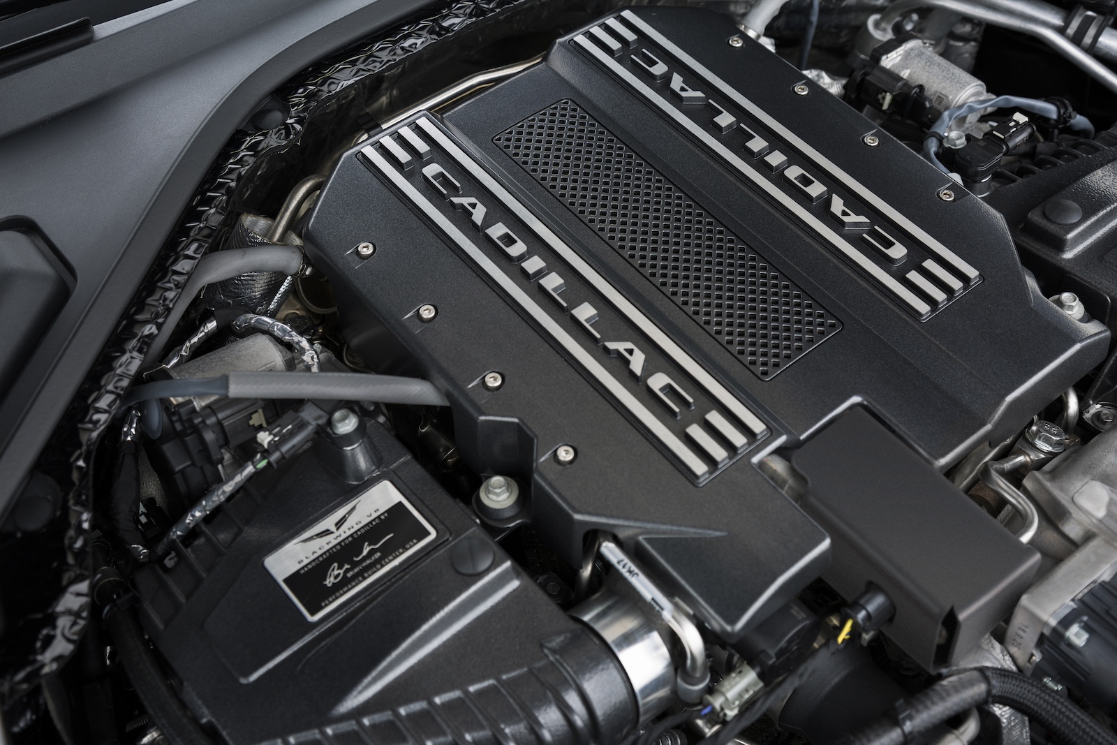 Blackwing 4.2L twin-turbocharged V-8 engine