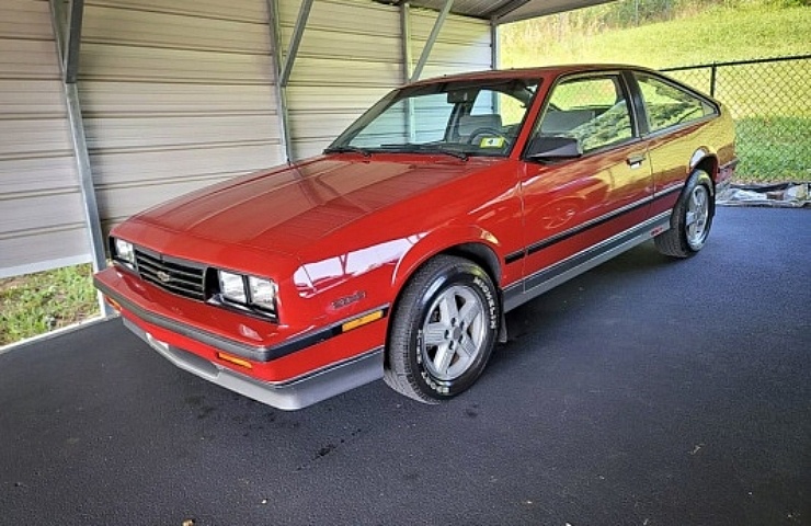 1986 Chevrolet Cavalier Z24 - left front profile