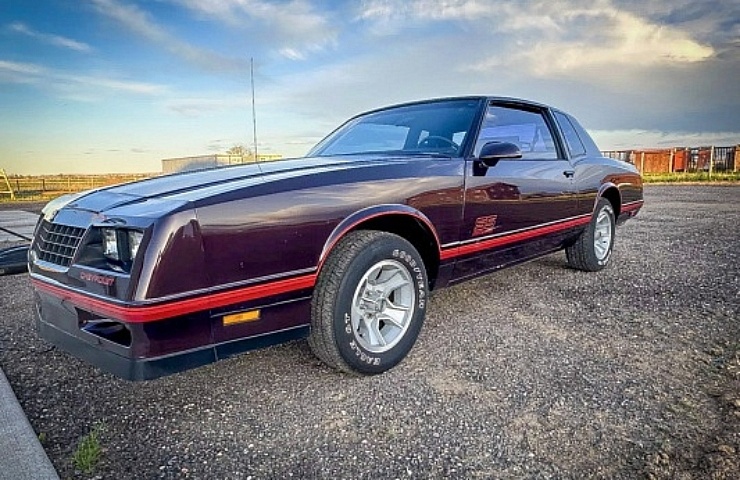 1987 Chevrolet Monte Carlo SS - left front profile