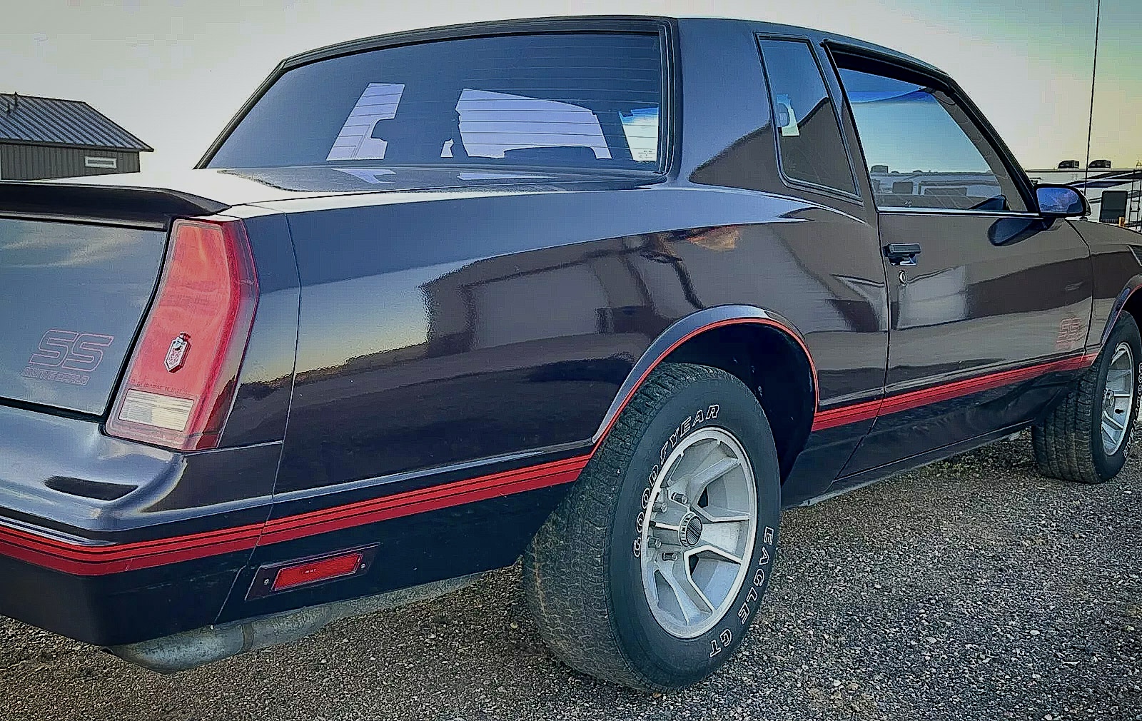 1987 Chevrolet Monte Carlo SS - right rear profile